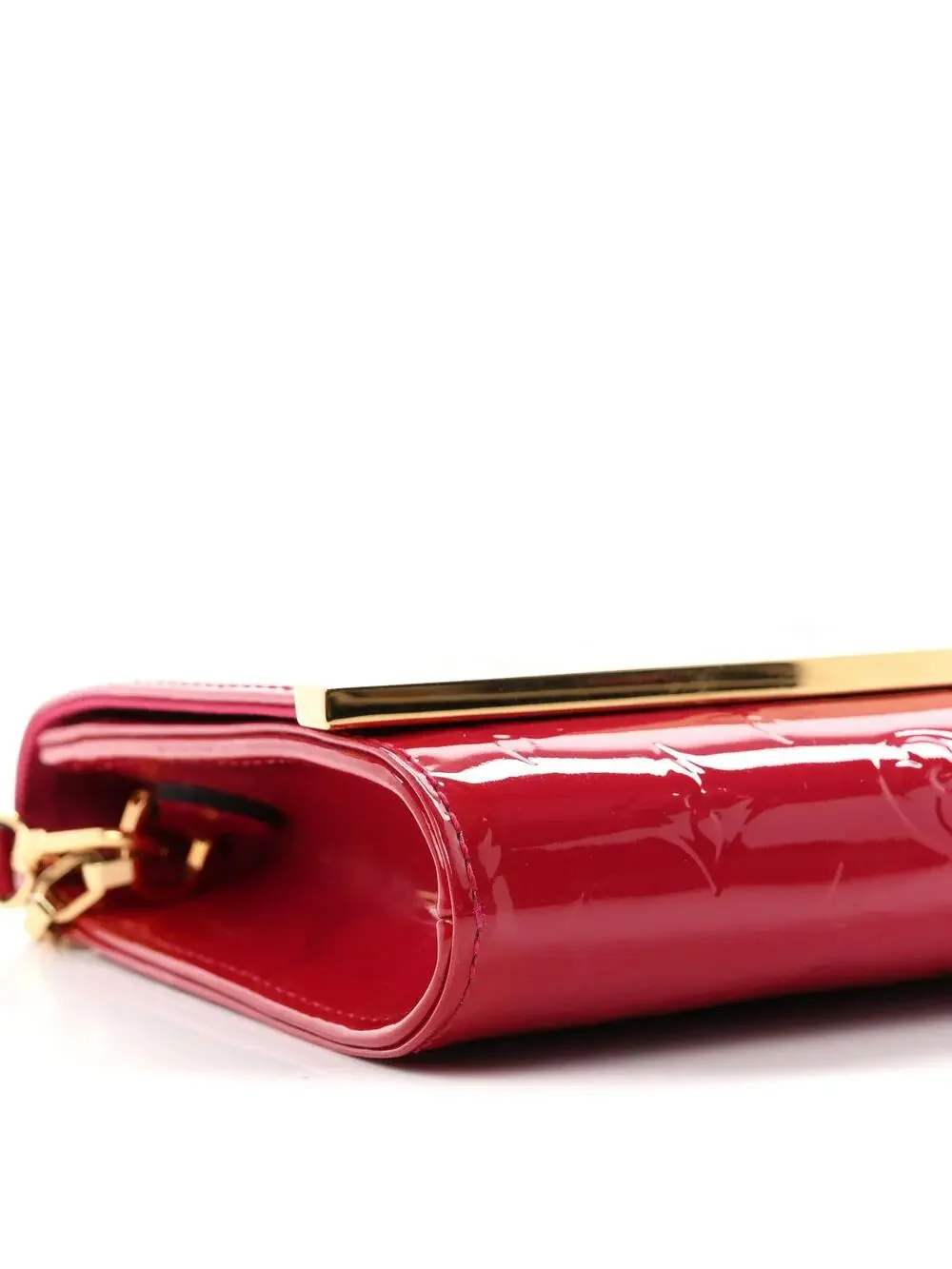 Louis Vuitton Vernis Ana Clutch Rose #333657L79B